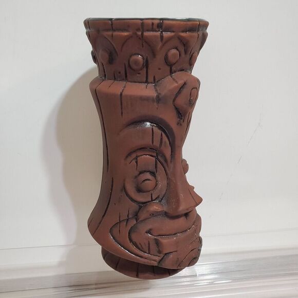 The Mystic Tiki Mug Joe Vitale Tiki Farm I Dream of Tiki Genie Bottle 2017 Vase - Picture 2 of 7